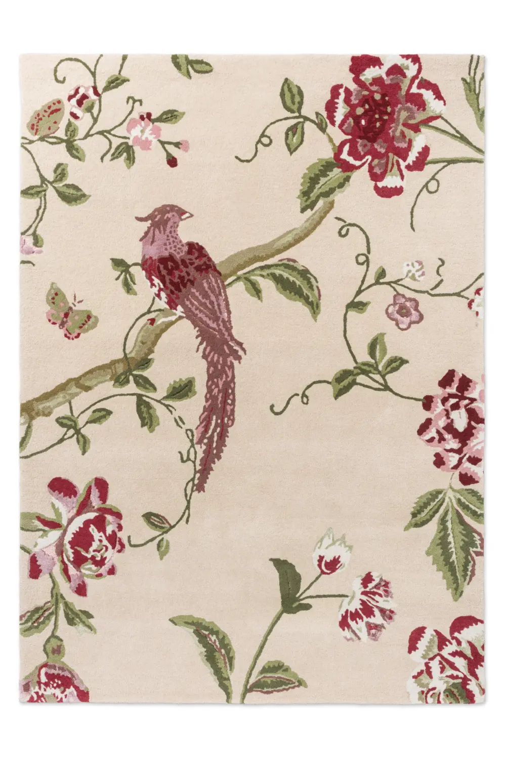 Summer Palace Laura Ashley Cranberry/Grape 081200 Rug - Image 7