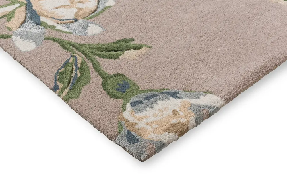 Summer Palace Laura Ashley Truffle/Seaspray 081201 Rug - Image 3