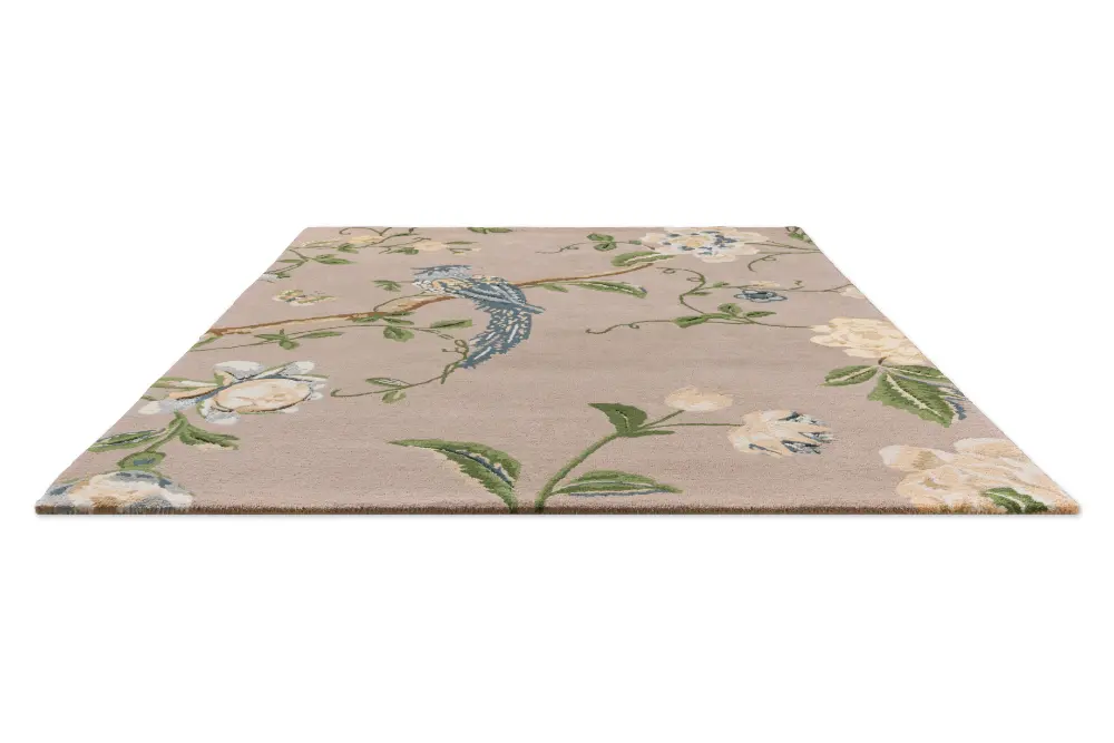 Summer Palace Laura Ashley Truffle/Seaspray 081201 Rug - Image 7