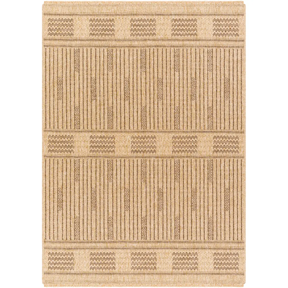 Sunny In- & Outdoor Cottage Jute-Look Dark Brown Rug - Image 6