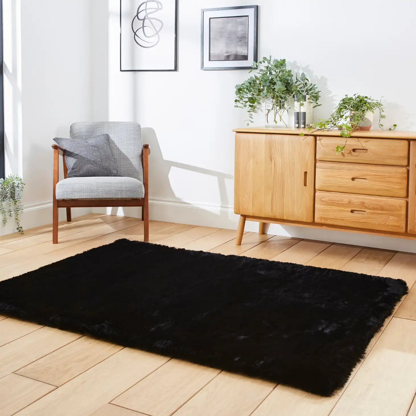 Super Teddy Black Rug - Image 4