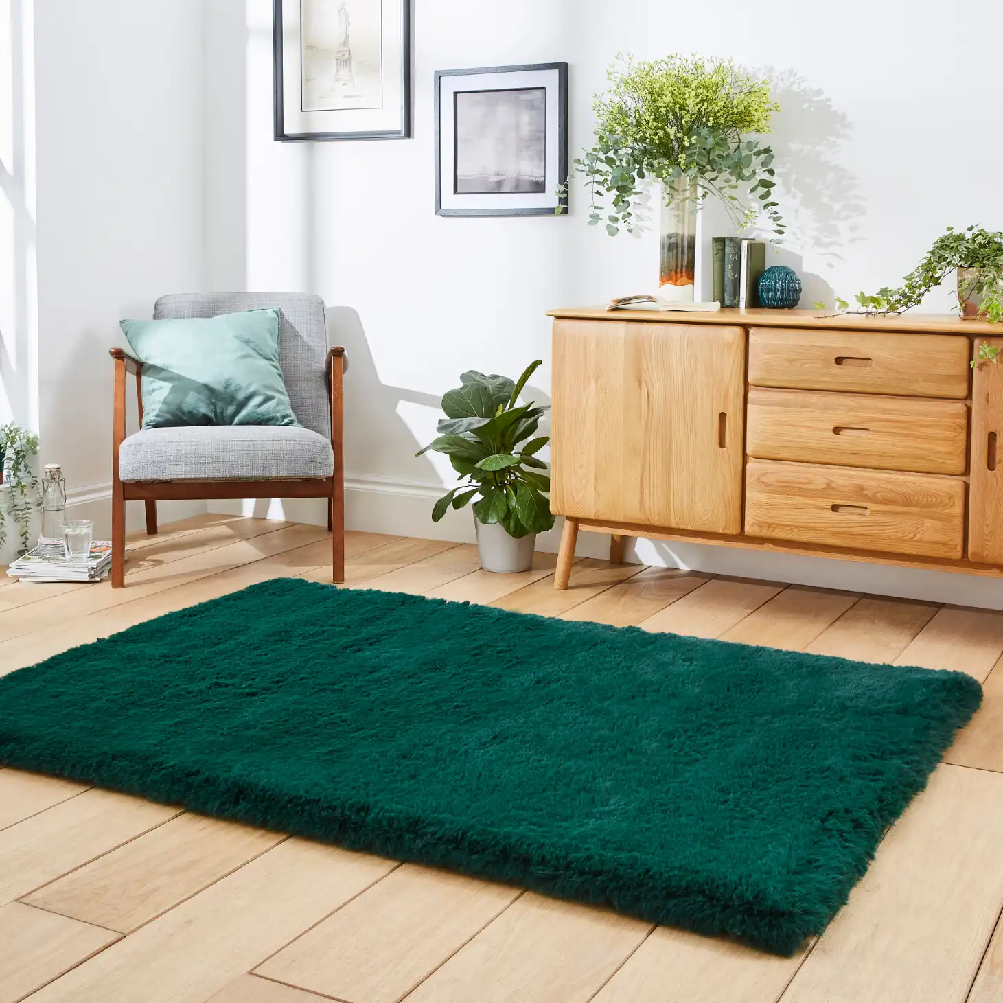 Super Teddy Jewel Green Rug - Image 5