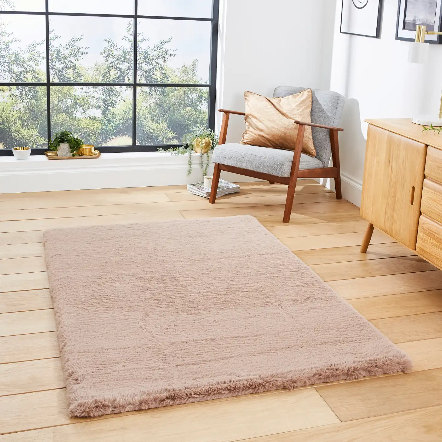 Super Teddy Mink Rug