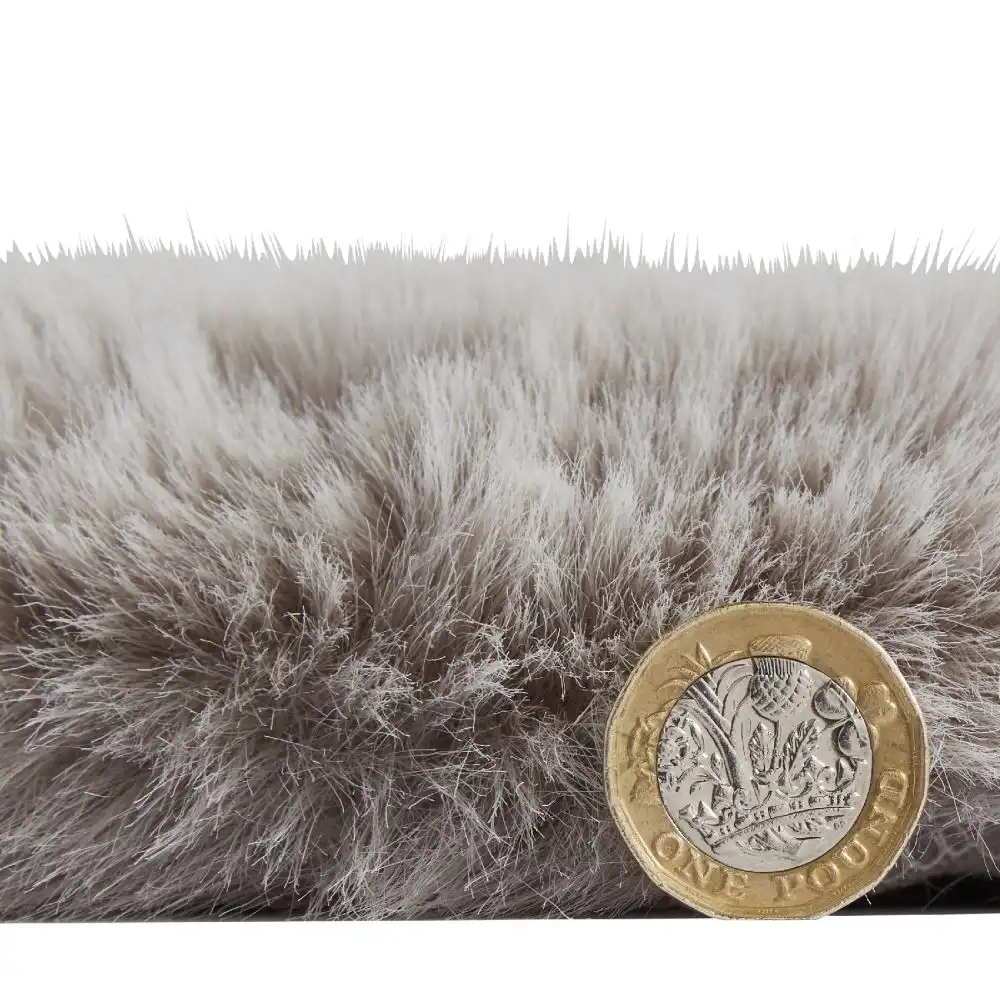 Super Teddy Sheepskin Silver Rug - Image 5