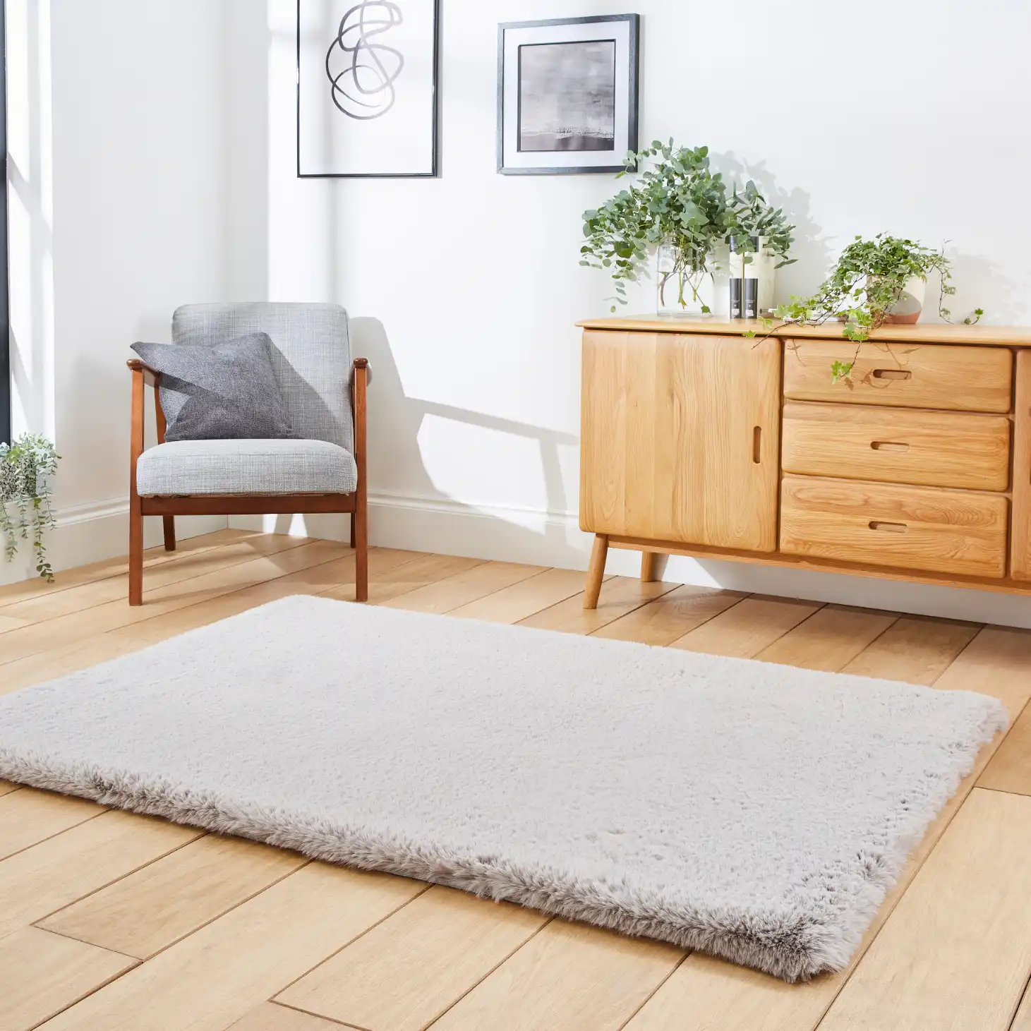 Super Teddy Silver Rug - Image 4