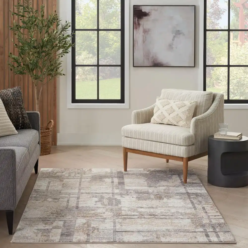 Sustainable Trends SUT02 Ivory Multicolour Rug - Image 2