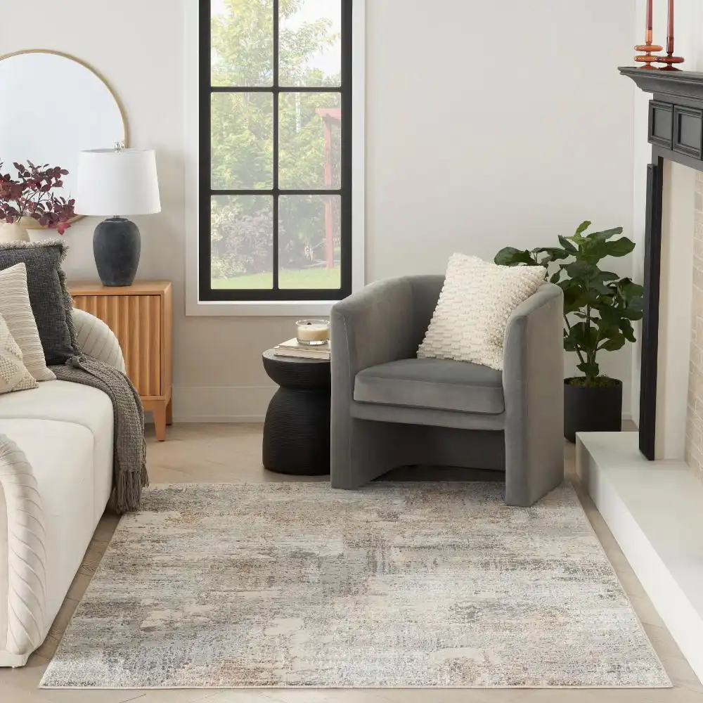 Sustainable Trends SUT04 Beige Grey Rug - Image 2