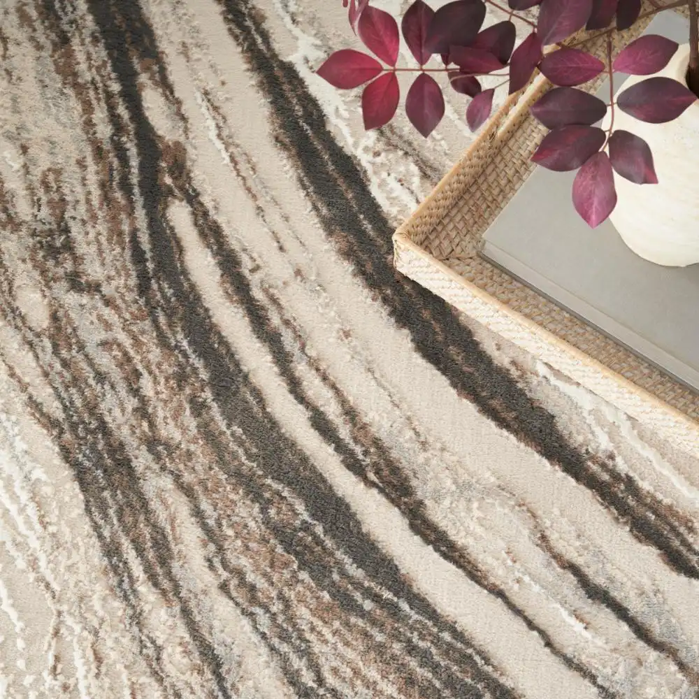 Sustainable Trends SUT05 Beige Grey Rug - Image 3