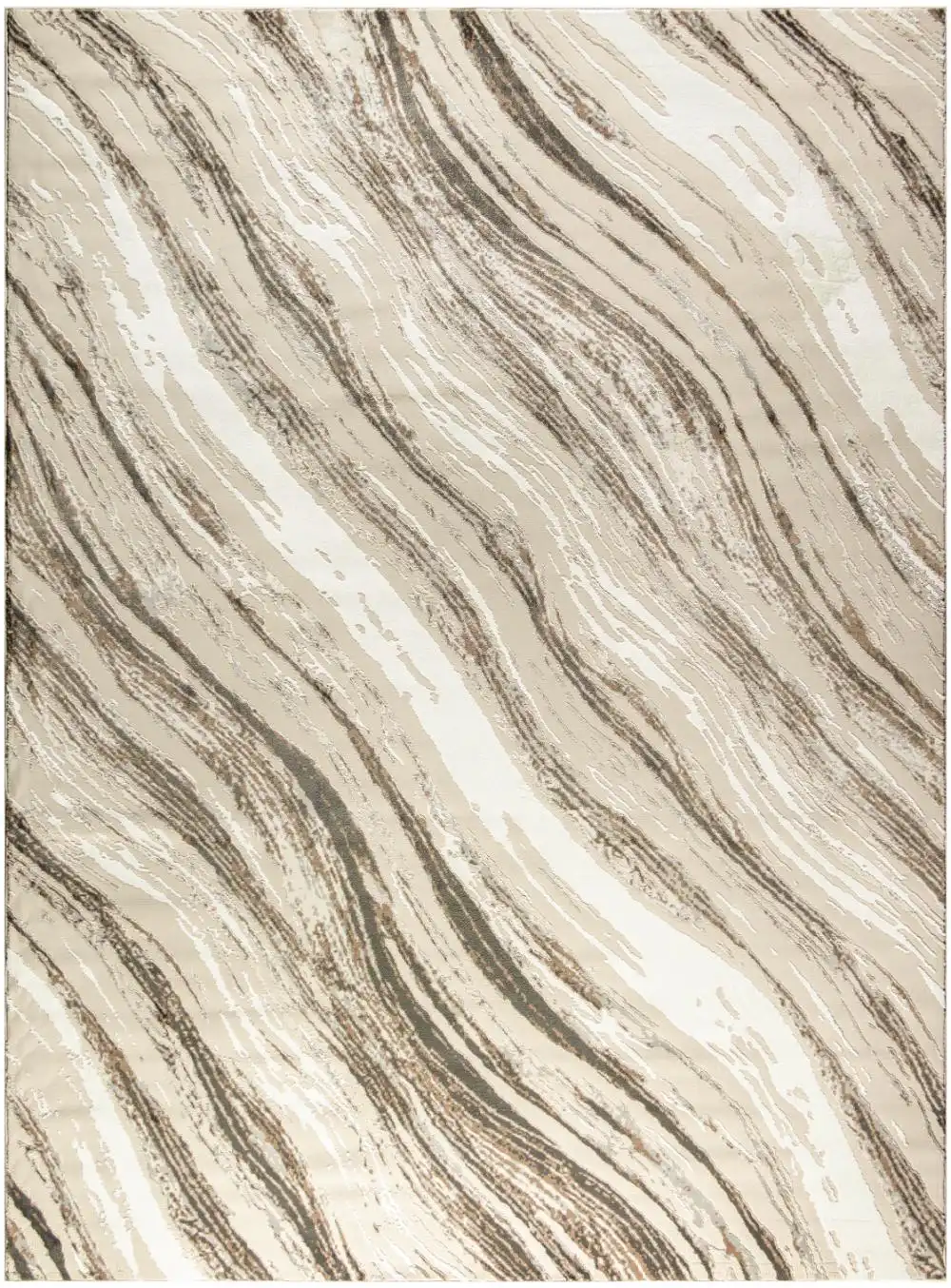 Sustainable Trends SUT05 Beige Grey Rug - Image 5
