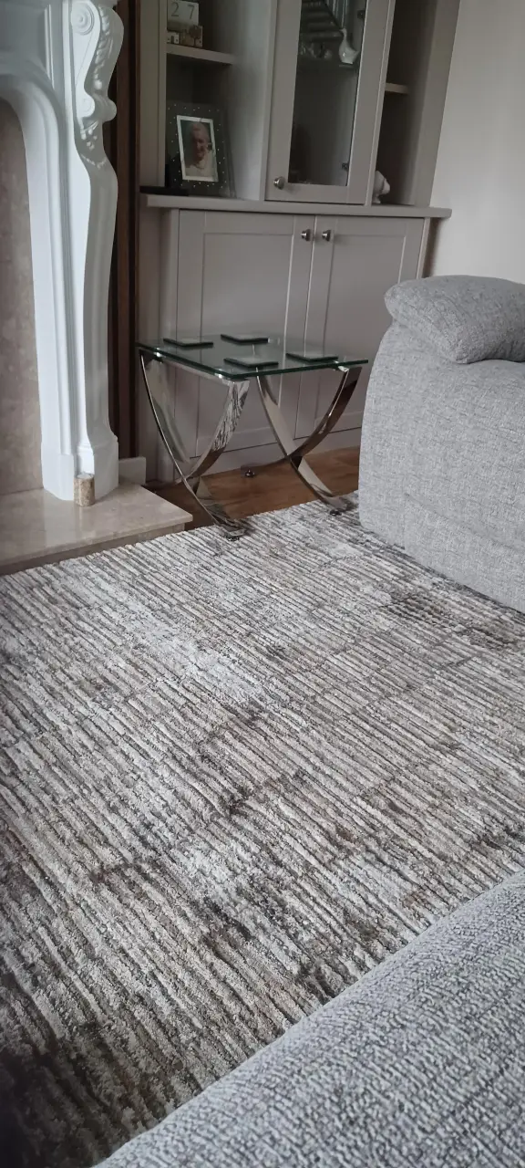 Sustainable Trends SUT06 Ivory Mocha Rug - Image 2