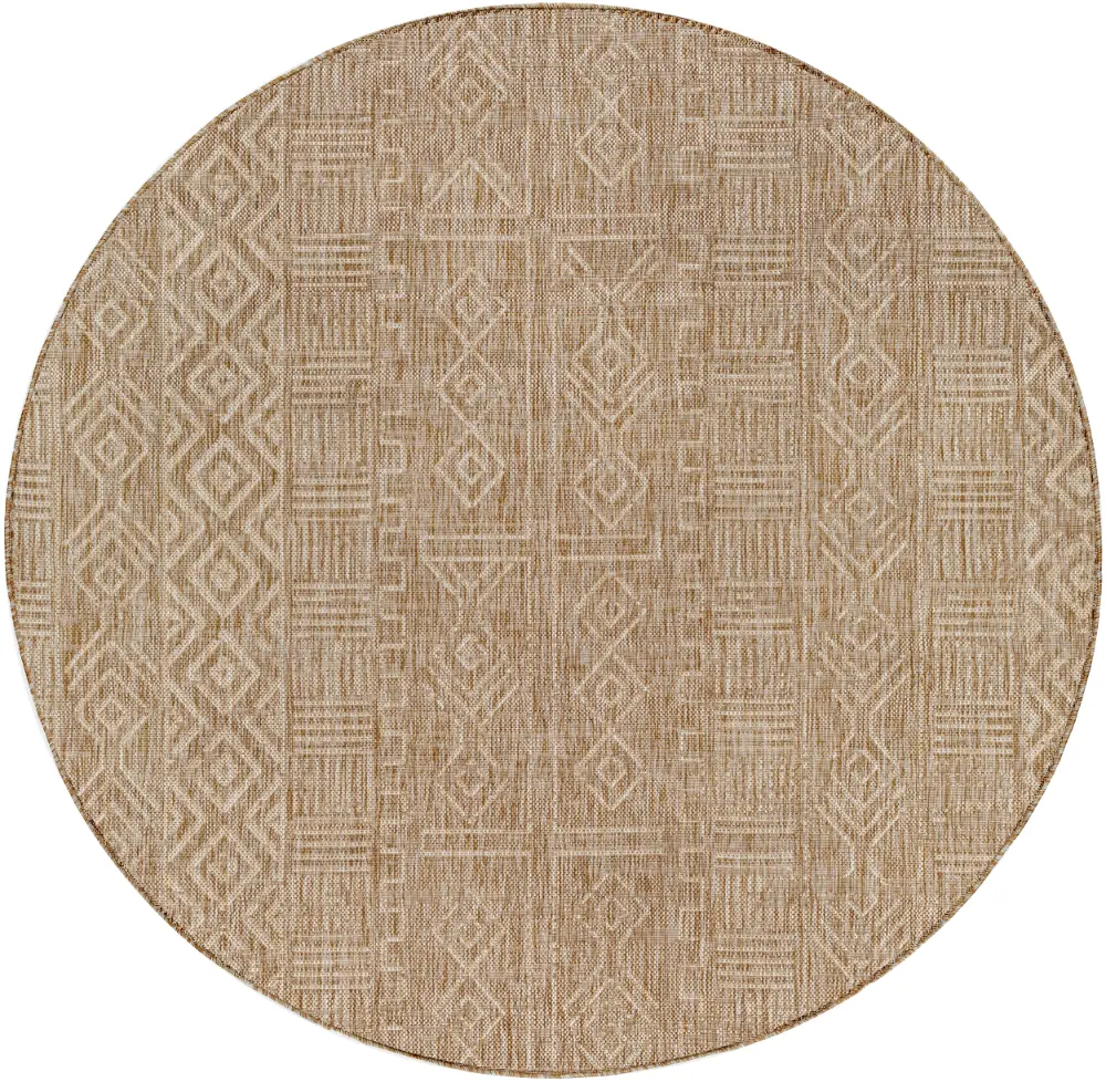 Sweta In- & Outdoor Global Brown Rug - Image 4