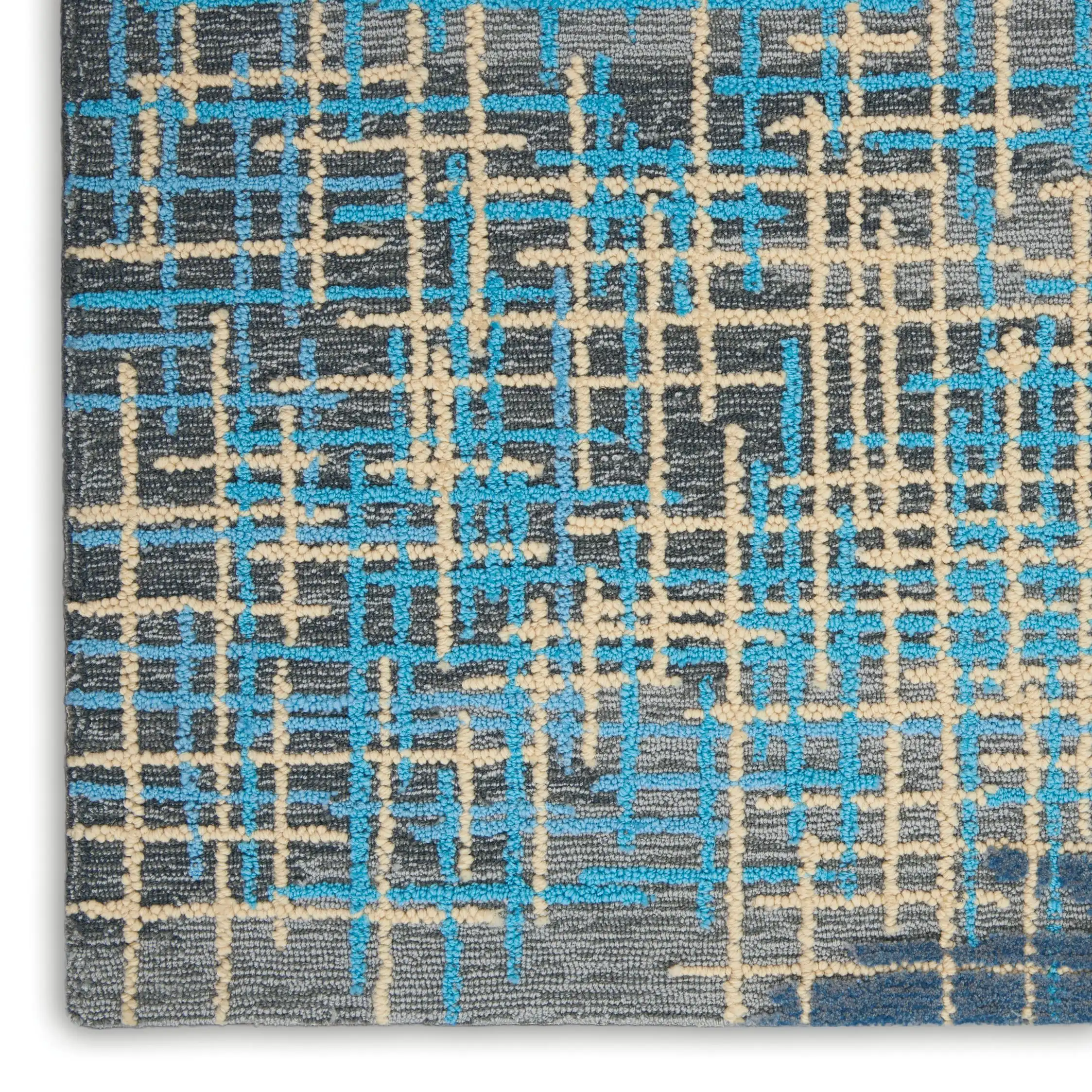 Symmetry SMM08 Blue Beige Rug - Image 4