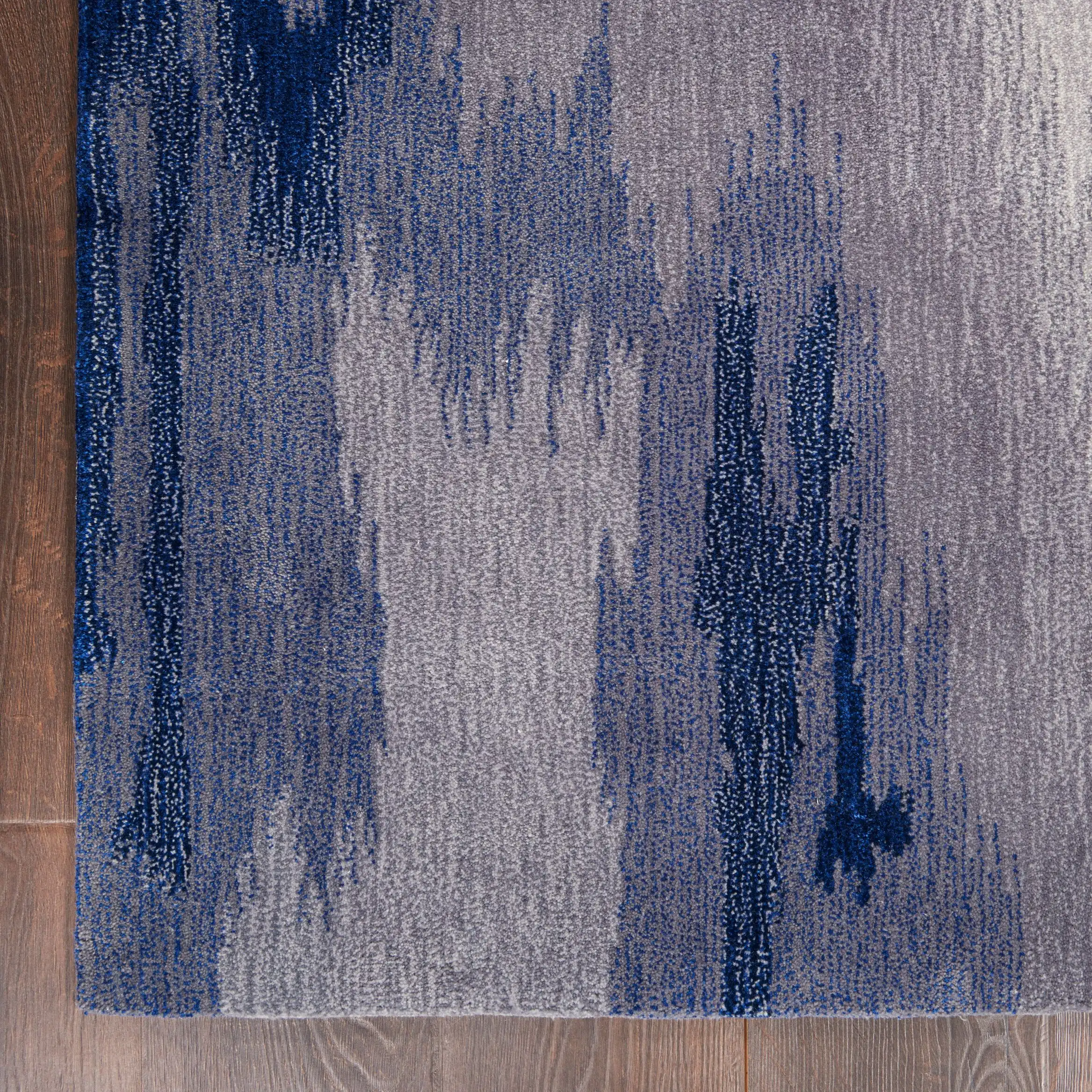Symmetry SMM10 Grey Blue Rug - Image 2