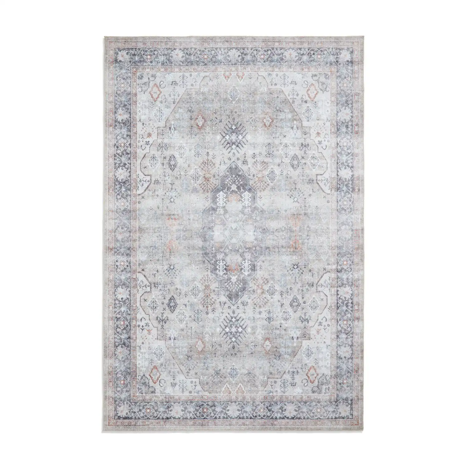 Tabriz Washable H1156 Beige Rug - Image 2