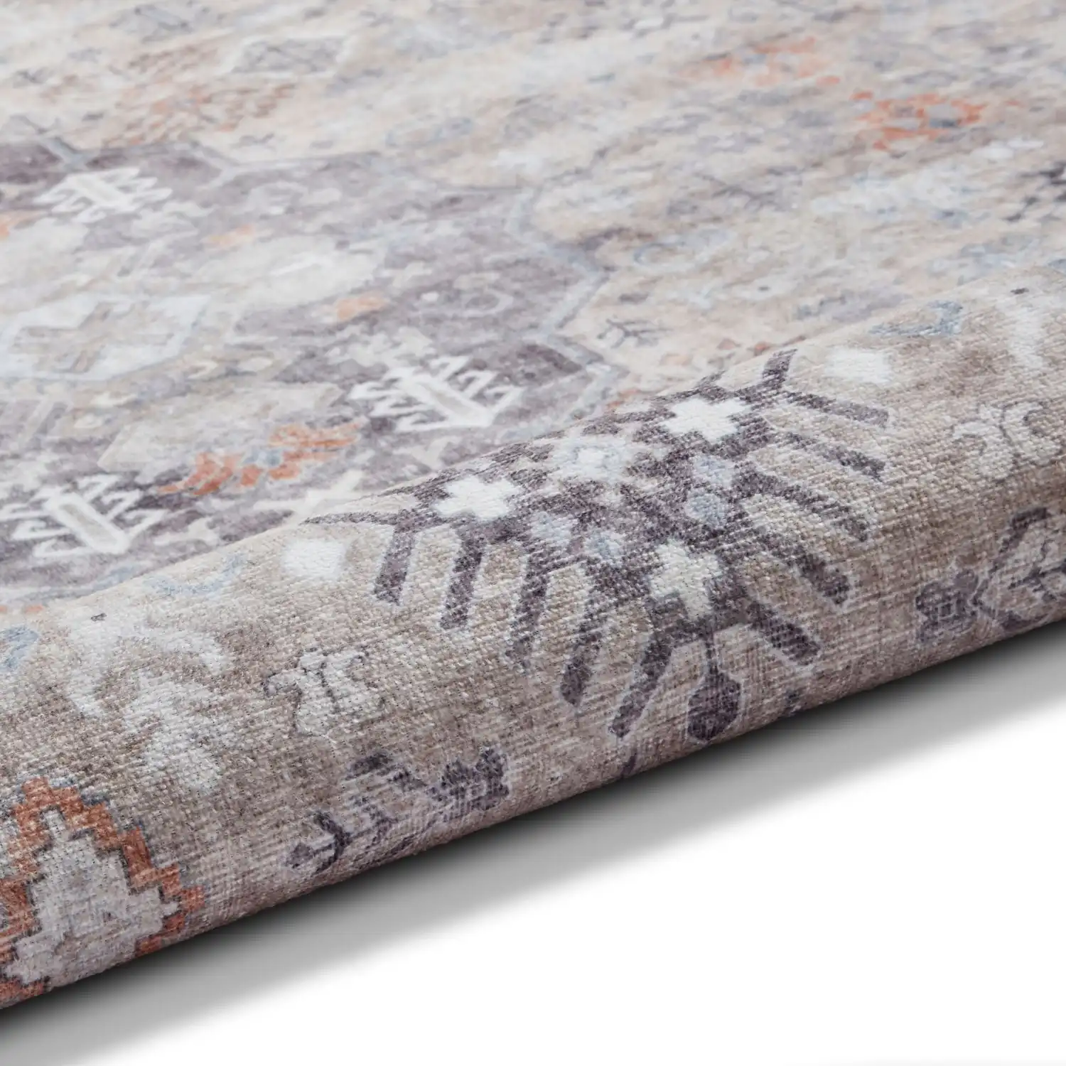 Tabriz Washable H1156 Beige Rug - Image 4