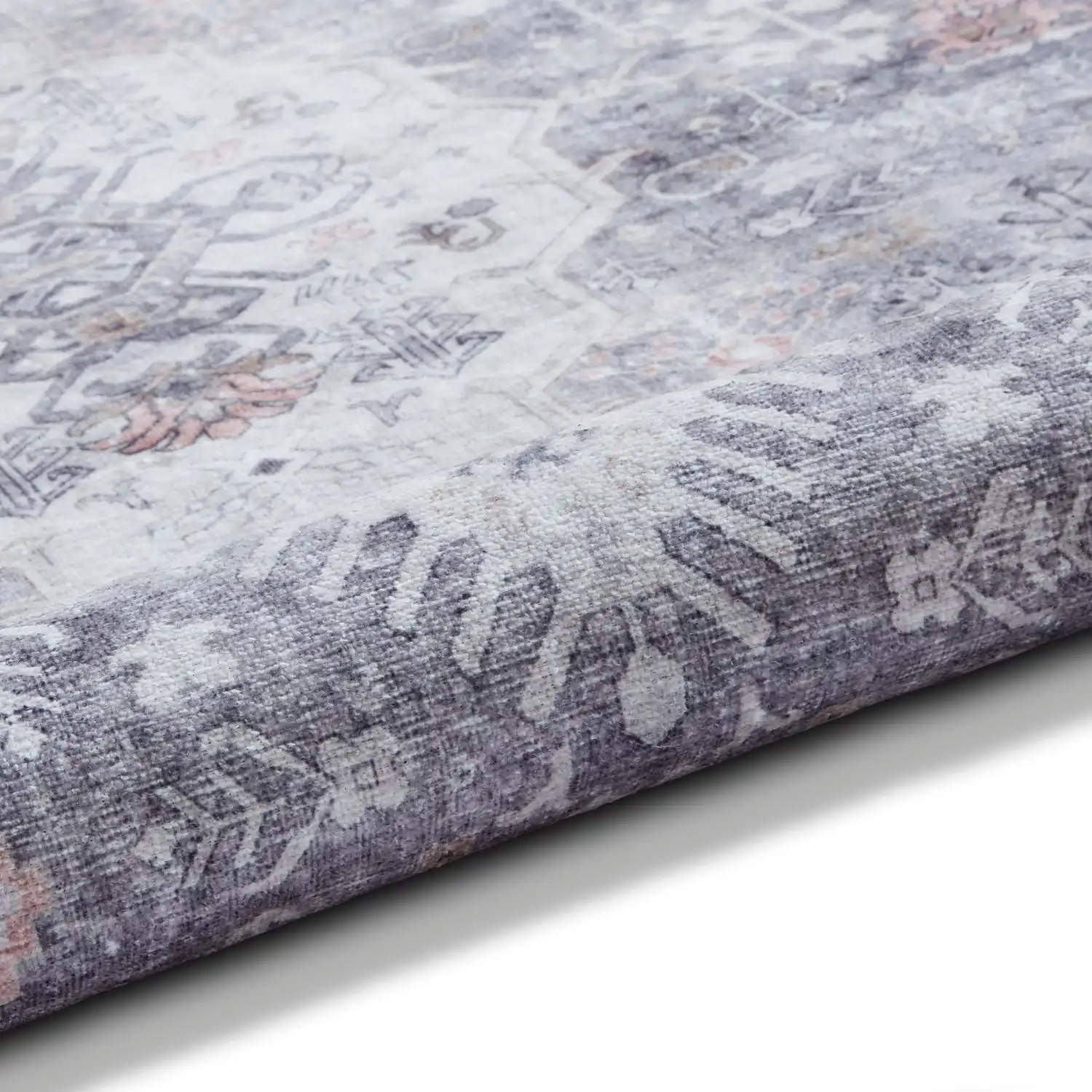 Tabriz Washable H1156 Grey Rug - Image 4