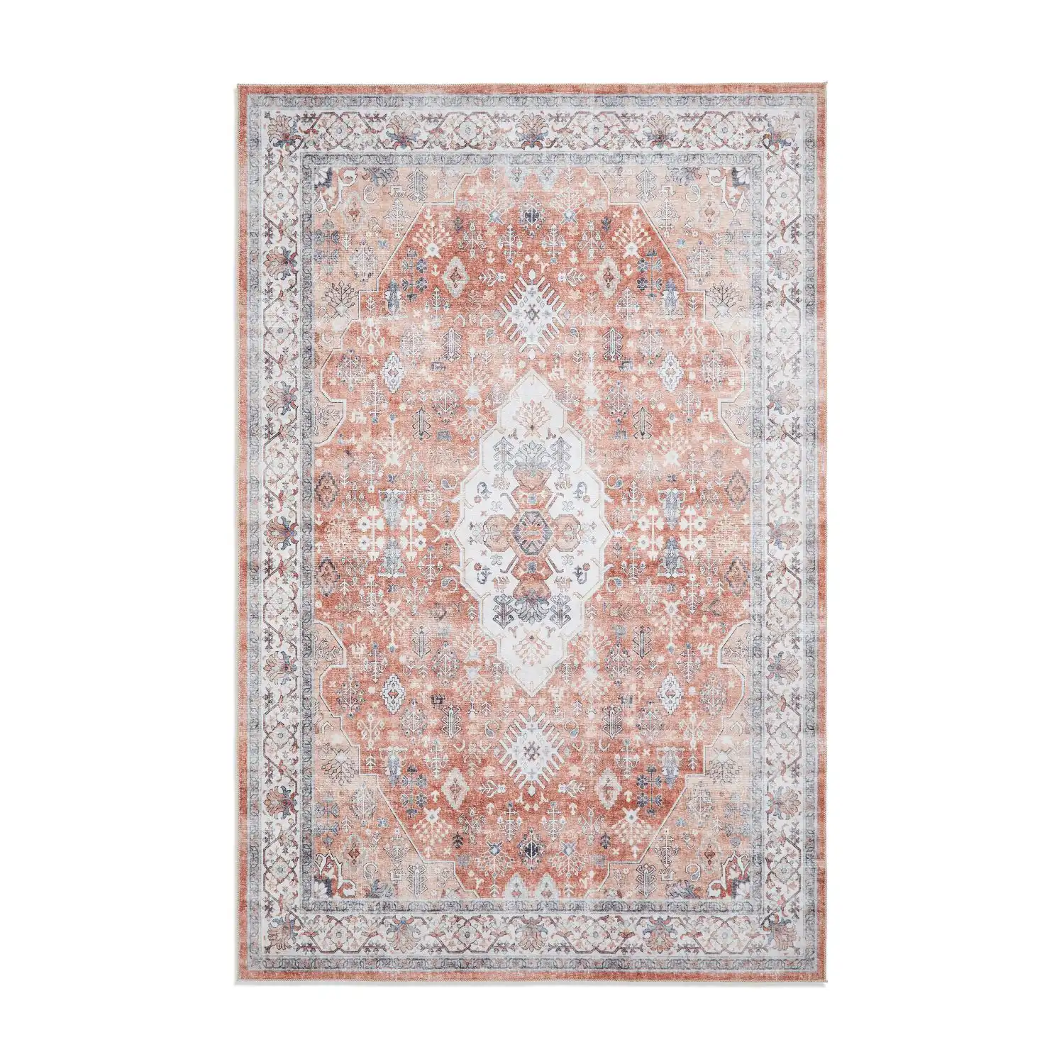 Tabriz Washable H1156 Terra Rug - Image 2
