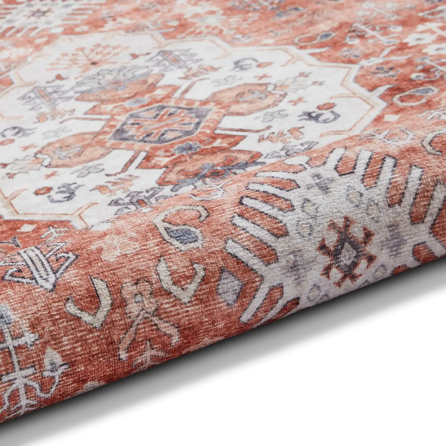 Tabriz Washable H1156 Terra Rug - Image 4