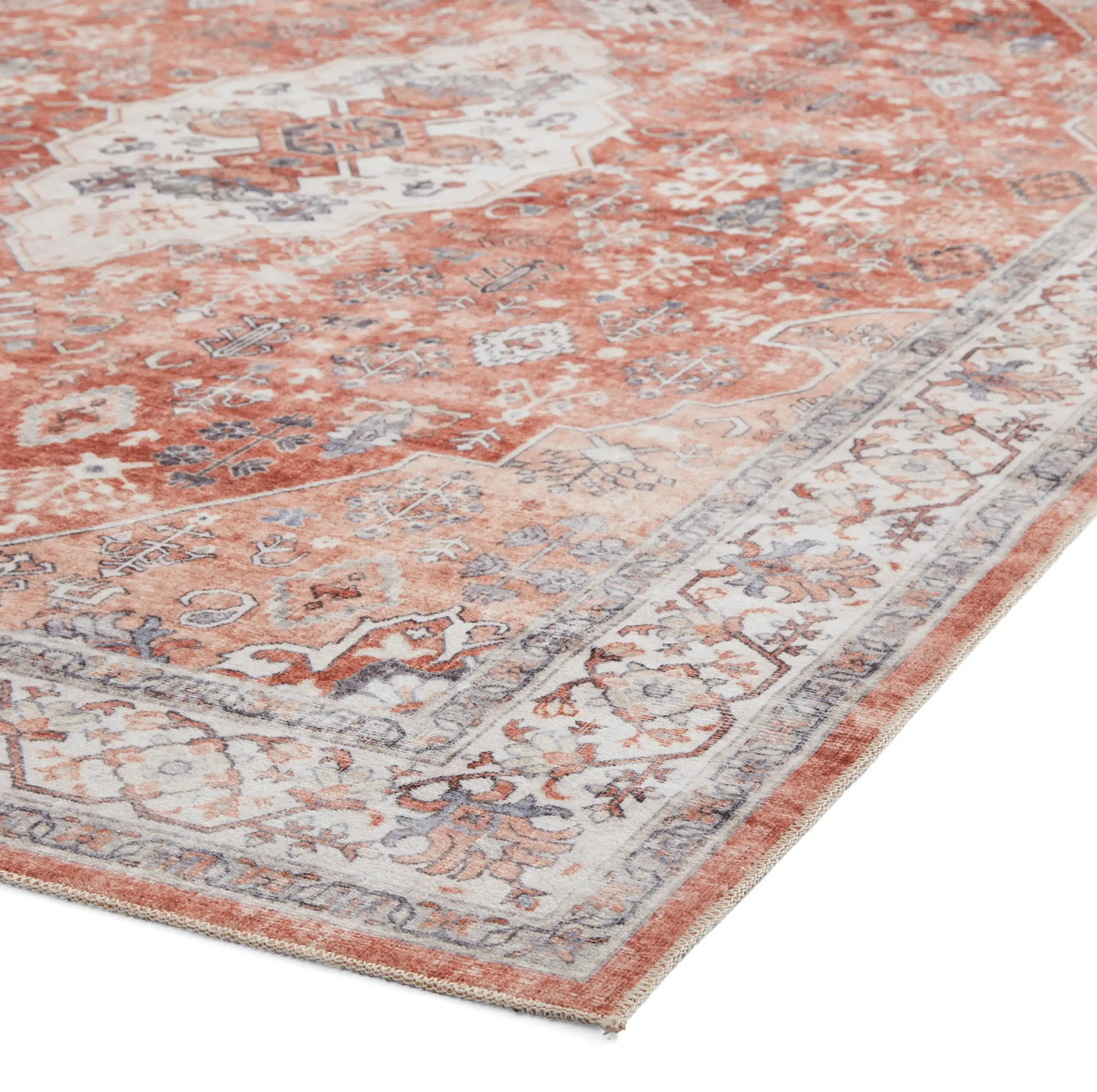 Tabriz Washable H1156 Terra Rug - Image 5