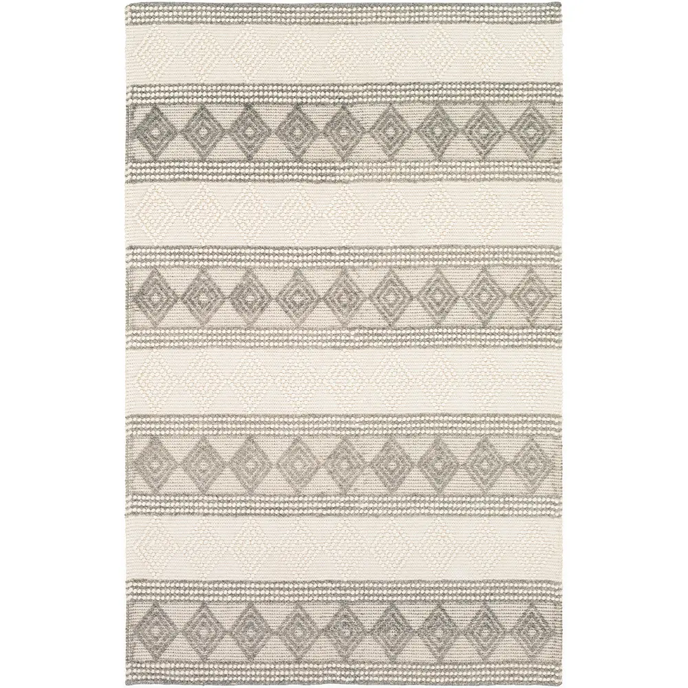 Tarini Hand-Woven Cottage Wool Charcoal Rug - Image 11
