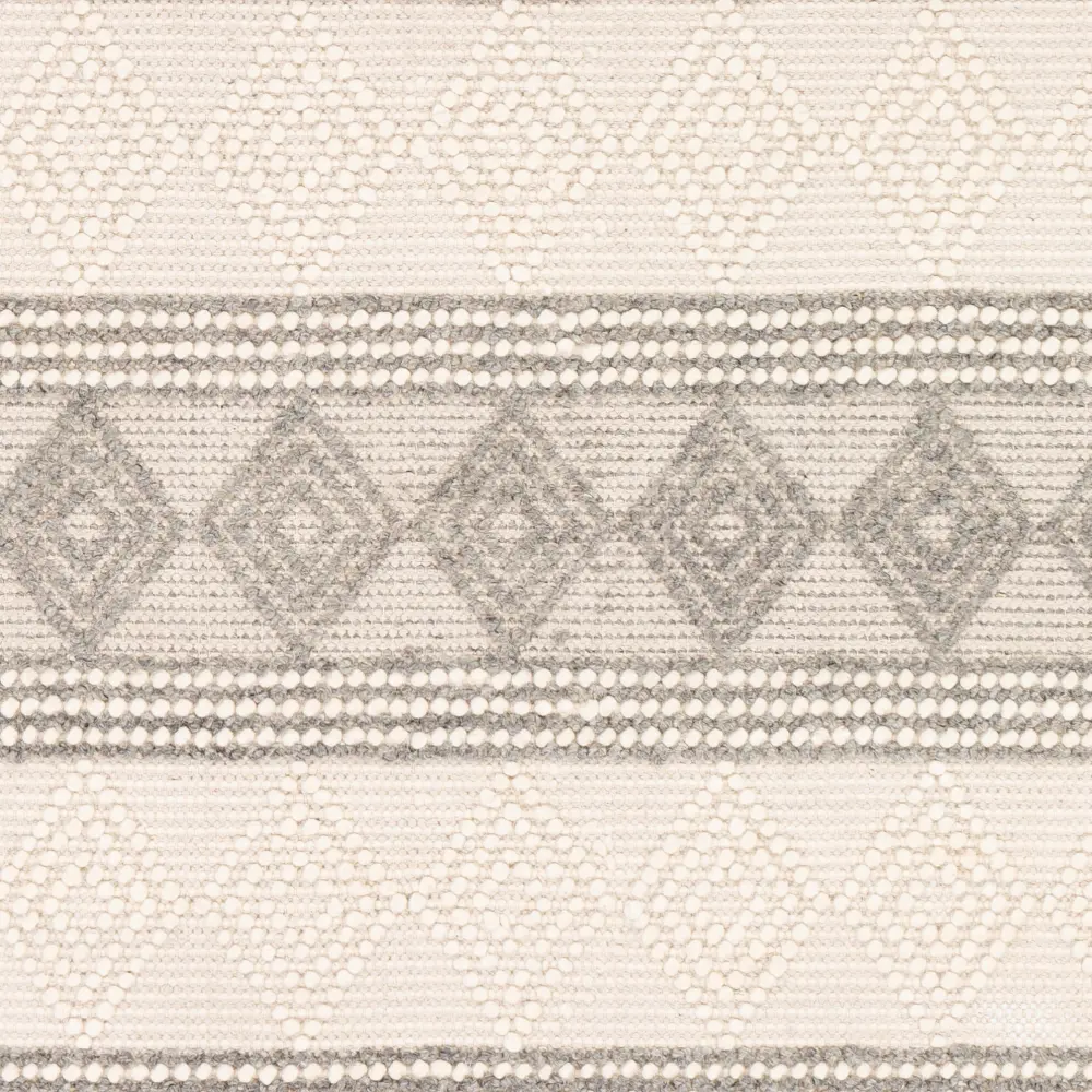 Tarini Hand-Woven Cottage Wool Charcoal Rug - Image 9