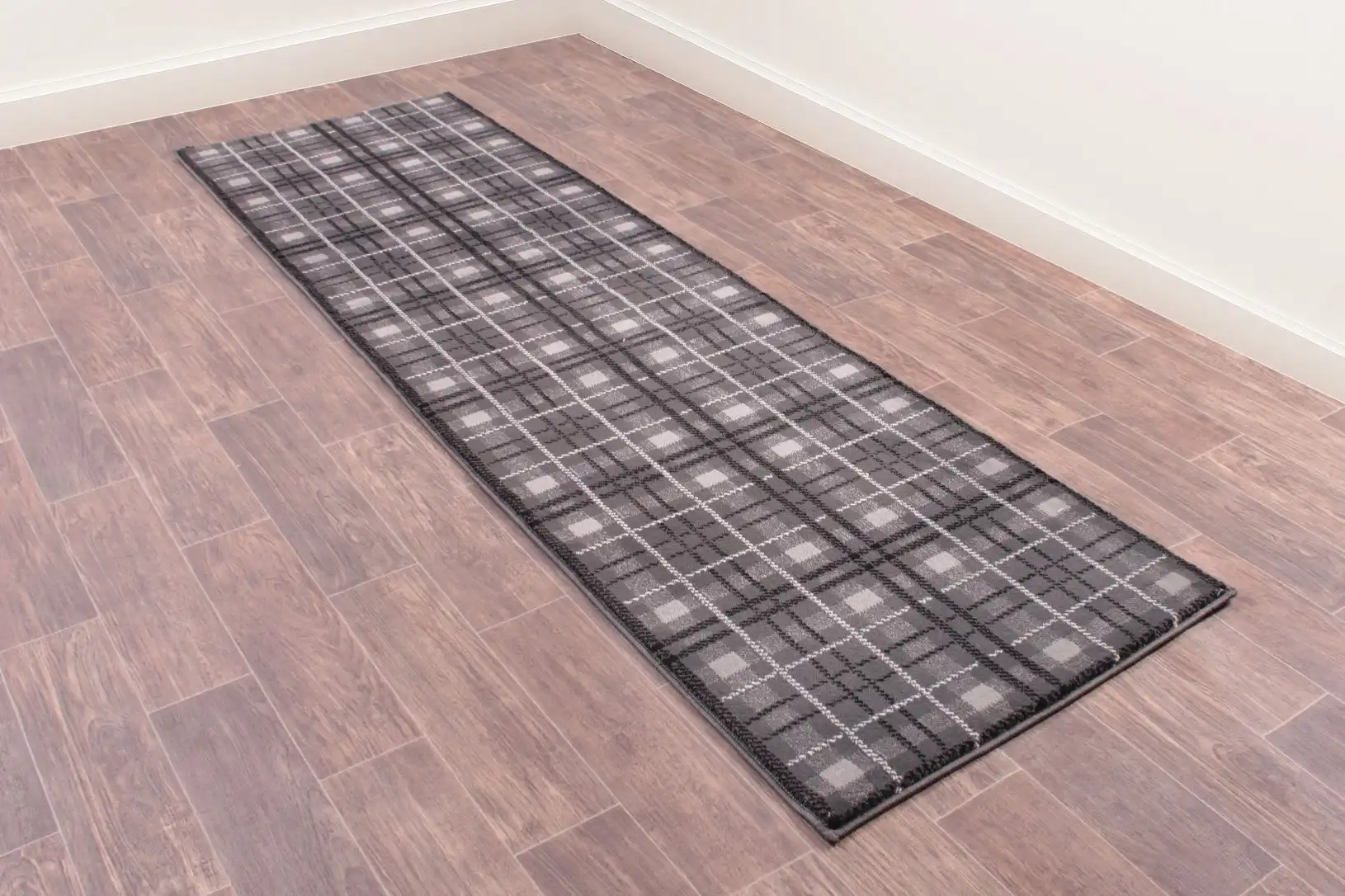 Tartan Grey Rug - Image 4