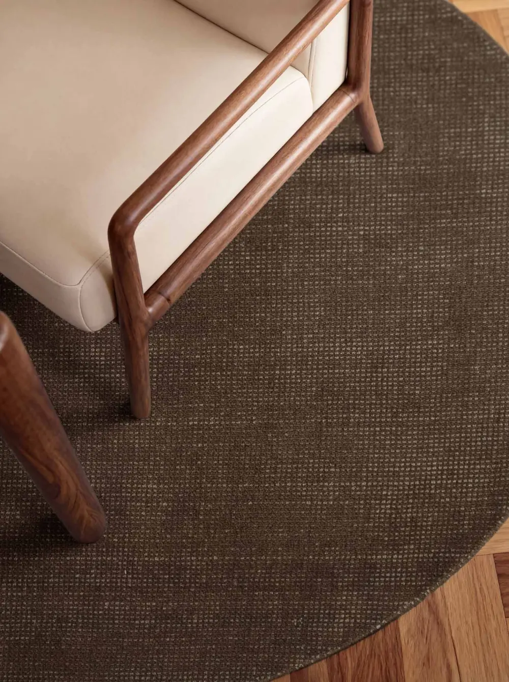 Ted Baker Greenwich Wool Rug Brown 106363 - Image 3