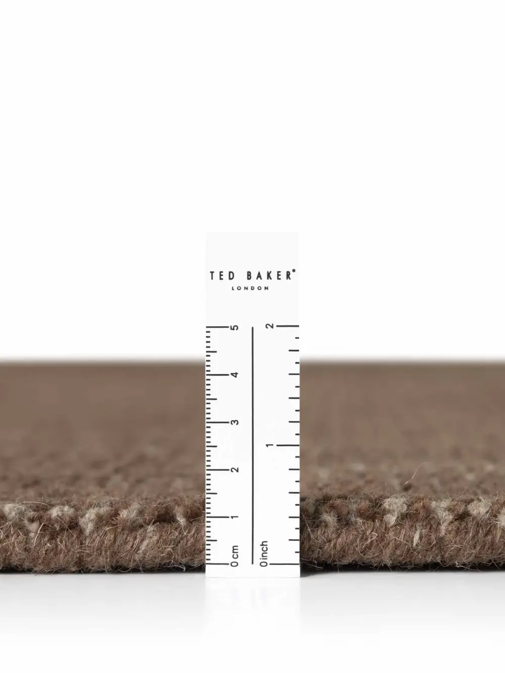 Ted Baker Greenwich Wool Rug Brown 106363 - Image 9