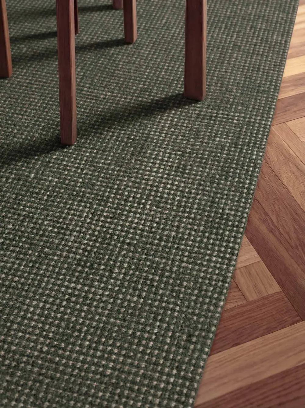 Ted Baker Greenwich Wool Rug Green 106364 - Image 8