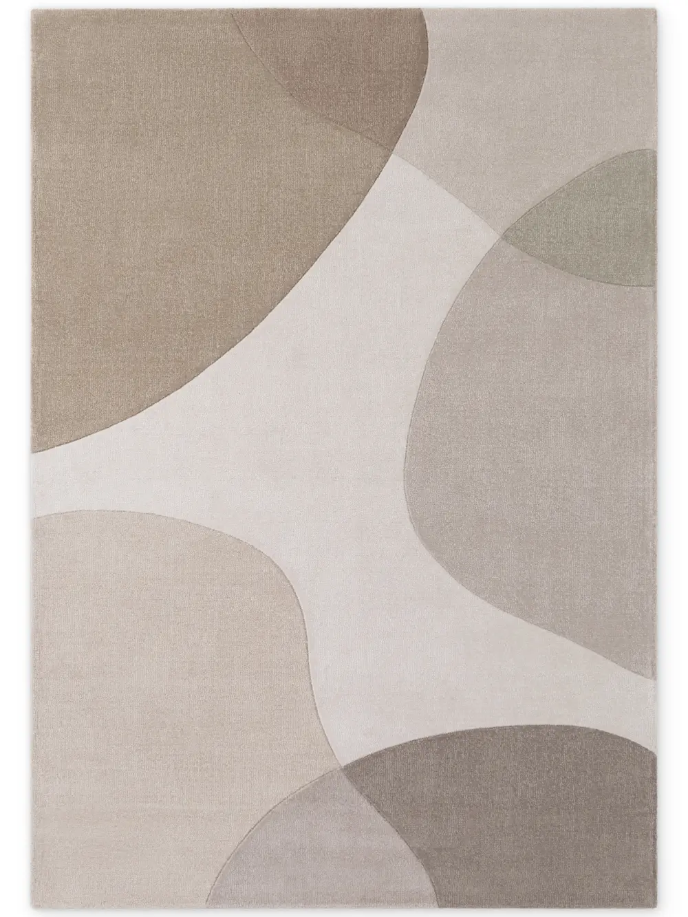 Ted Baker Hackney wool Rug Clarissa Beige Grey 106355 - Image 6