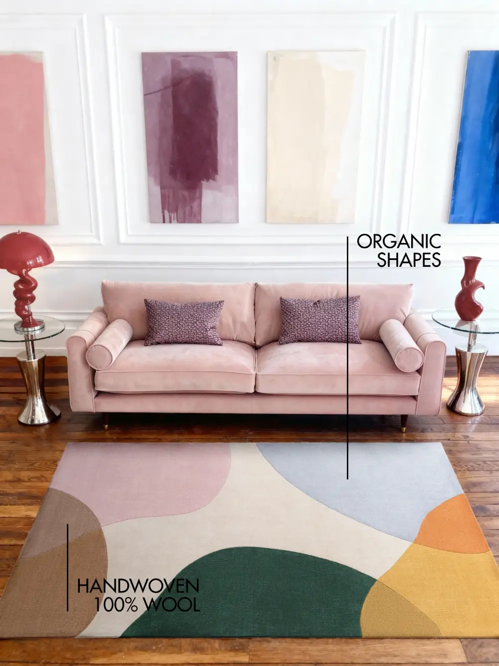 Ted Baker Hackney wool Rug Clarissa Multicolor 106357 - Image 3