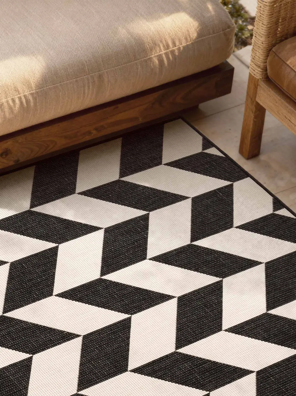 Ted Baker Haringey Black White Indoor Outdoor 106378 - Image 6