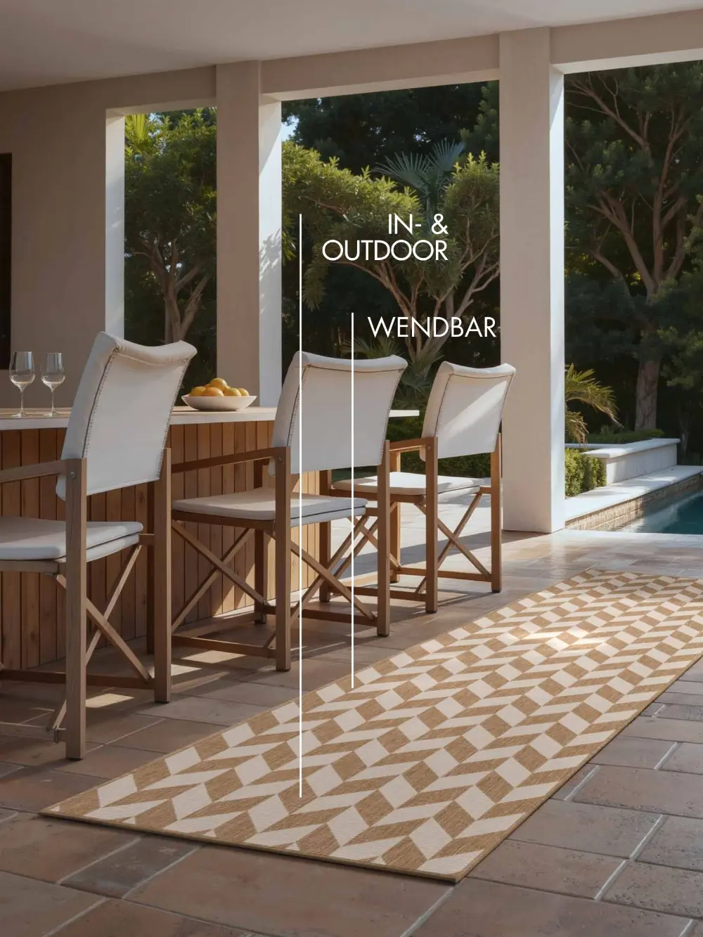 Ted Baker Haringey Jute White Indoor Outdoor 106379 - Image 3