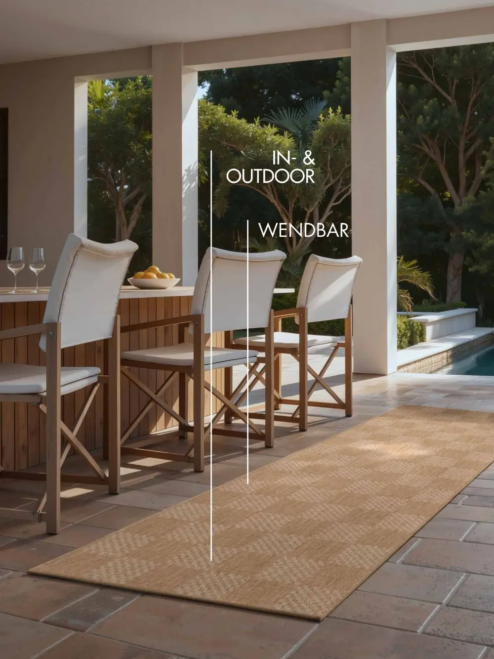 Ted Baker Haringey Jute White Indoor Outdoor 106386 - Image 3