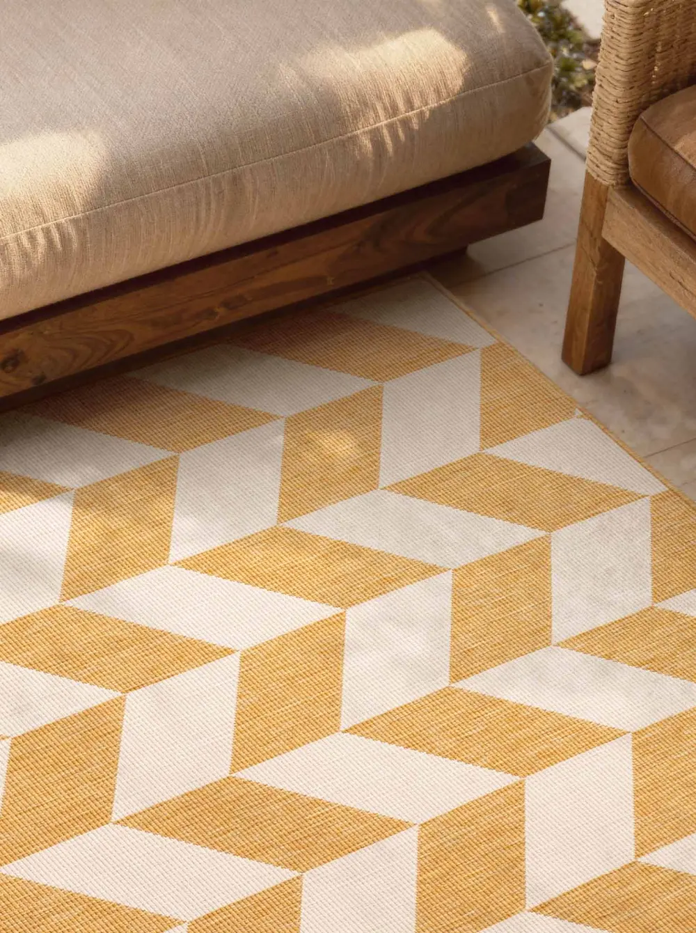 Ted Baker Haringey Ochre White Indoor Outdoor 106380 - Image 7