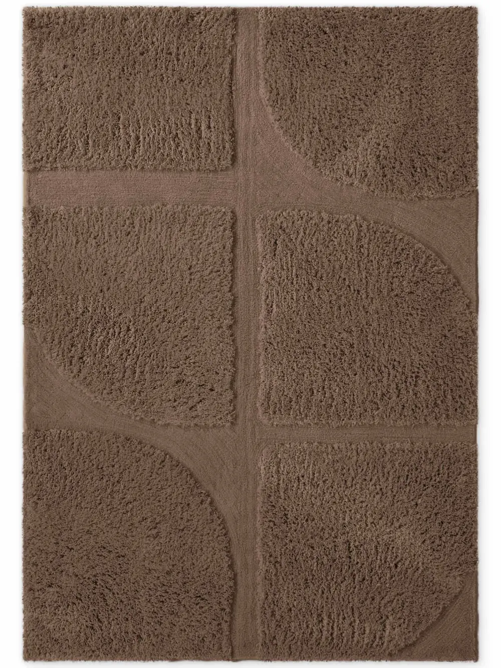 Ted Baker Lambeth High Pile Rug Jasper Brown 106369 - Image 7