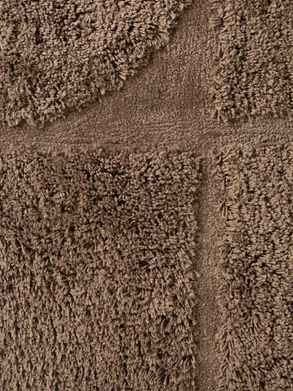Ted Baker Lambeth High Pile Rug Jasper Brown 106369 - Image 8