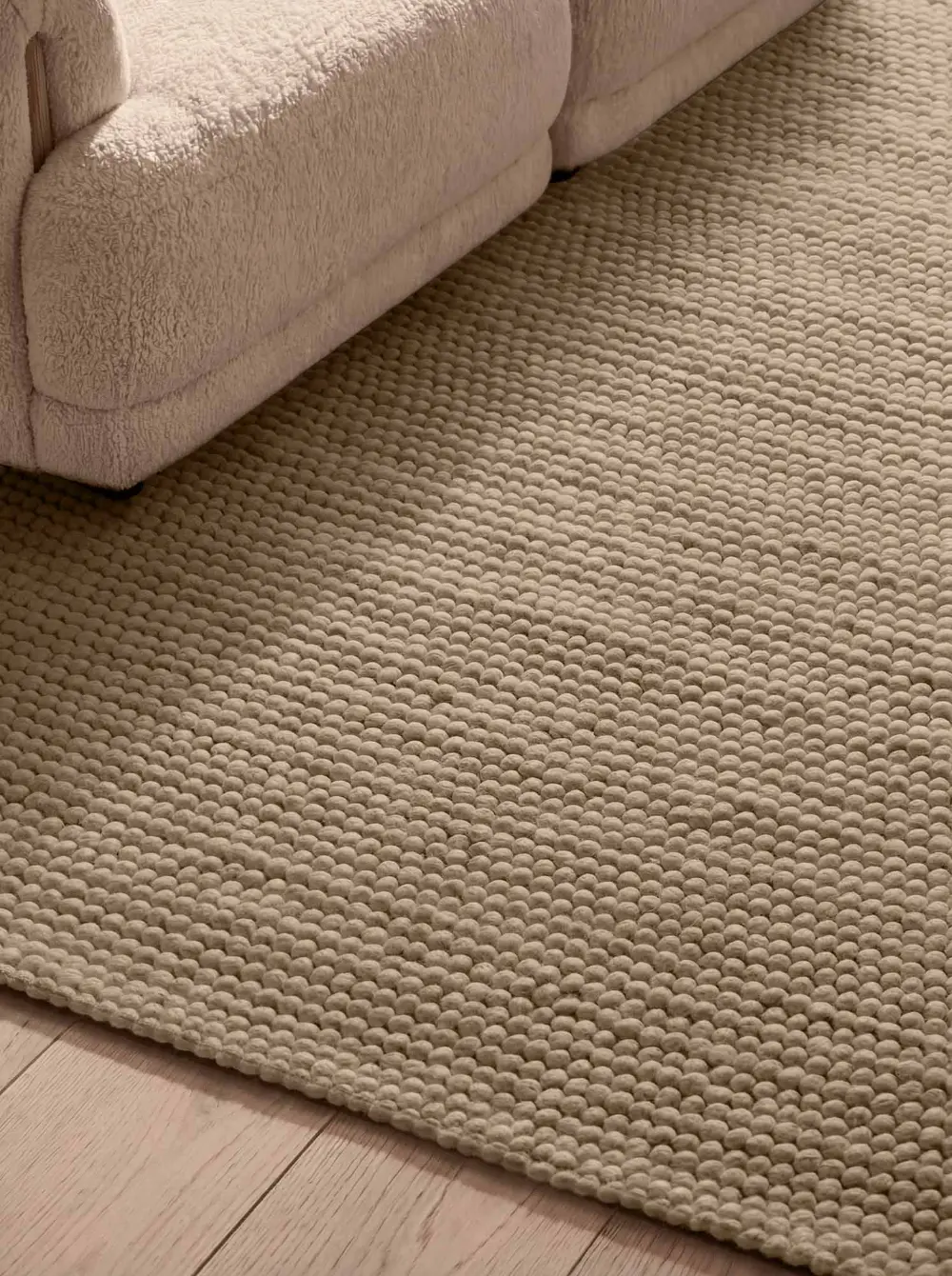 Ted Baker Richmond Woolen Rug Diana Beige 106367 - Image 8