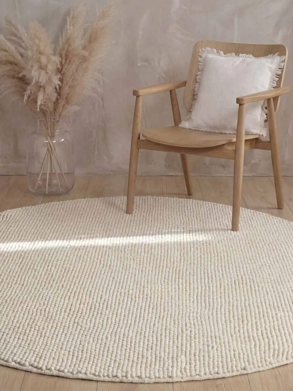 Ted Baker Richmond Woolen Rug Diana Natural White 106365 - Image 6