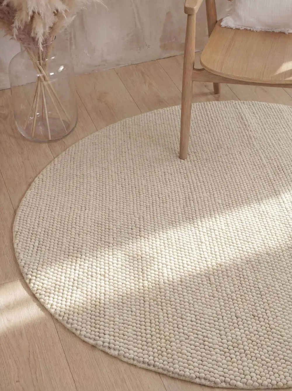 Ted Baker Richmond Woolen Rug Diana Natural White 106365 - Image 7