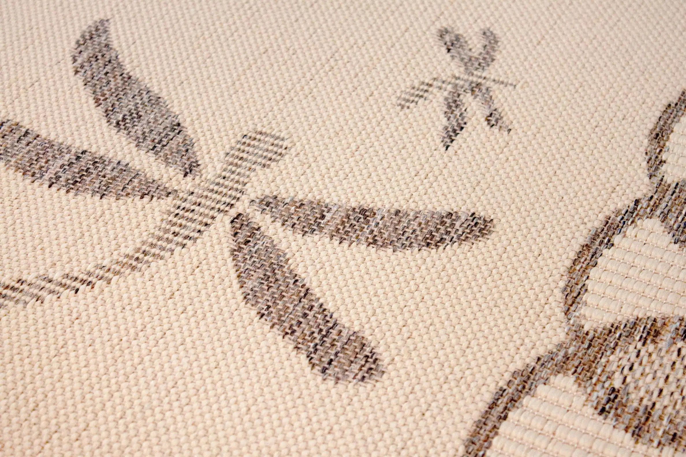 Terrace Outdoor Dragonfly Natural Rug - Image 3