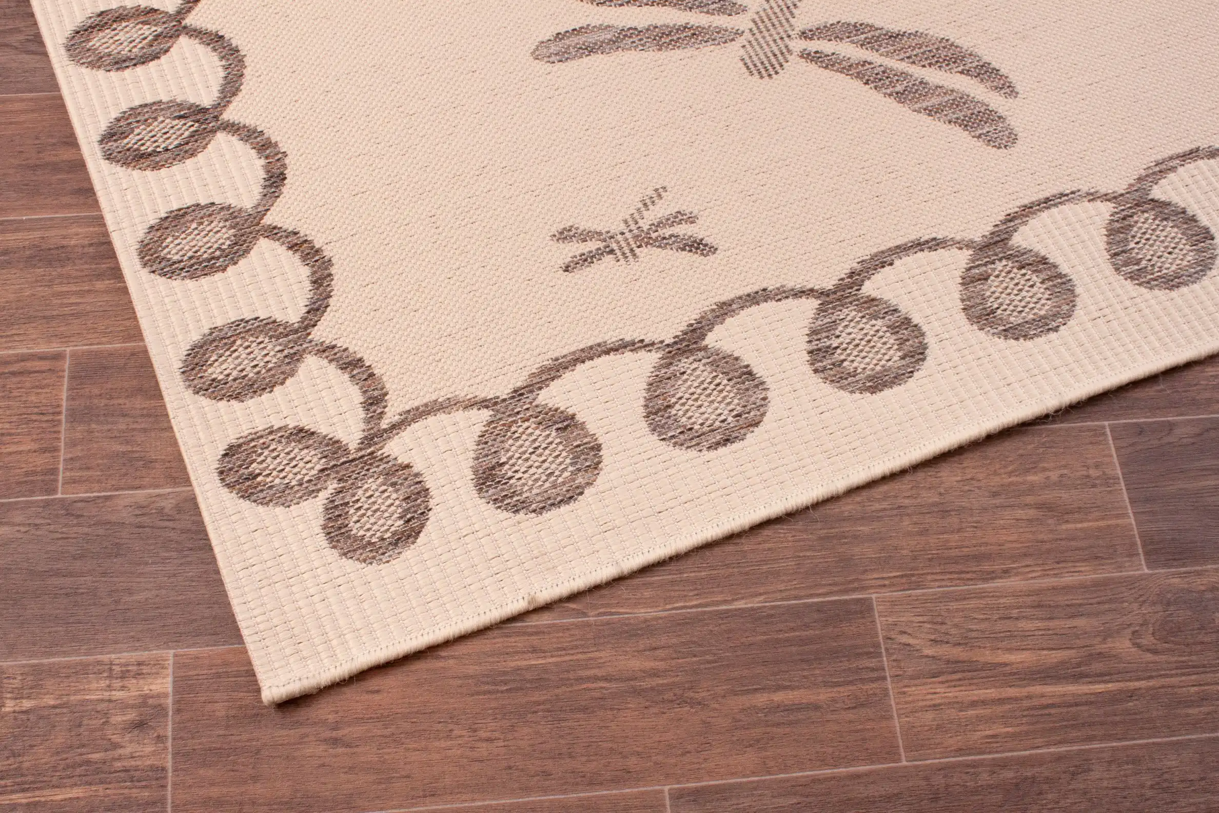 Terrace Outdoor Dragonfly Natural Rug - Image 4