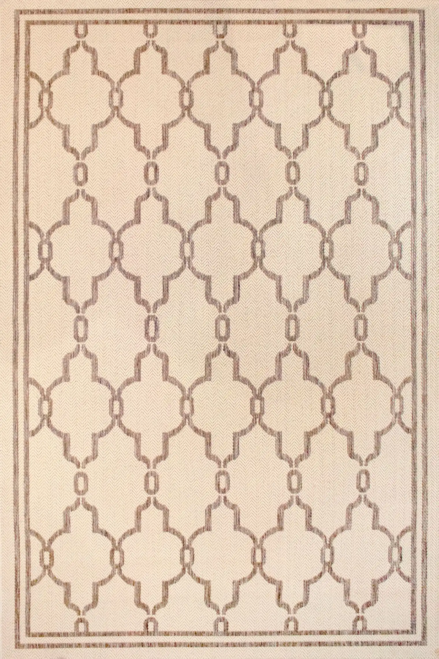 Terrace Outdoor Spanish Tile Natural Rug