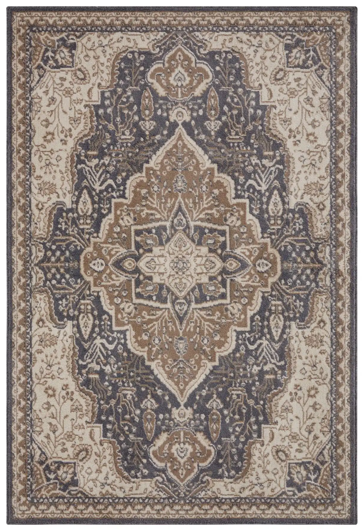 Terrain 105607 Orken Black Brown Rug - Image 2