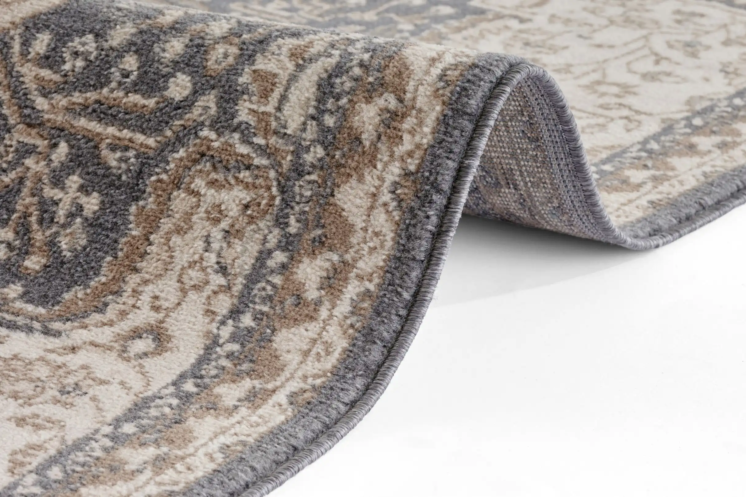 Terrain 105607 Orken Black Brown Rug - Image 4