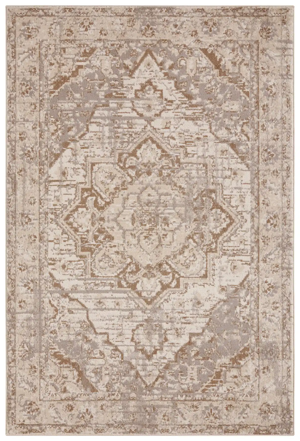 Terrain 105597 Sand Cream Brown Rug - Image 2