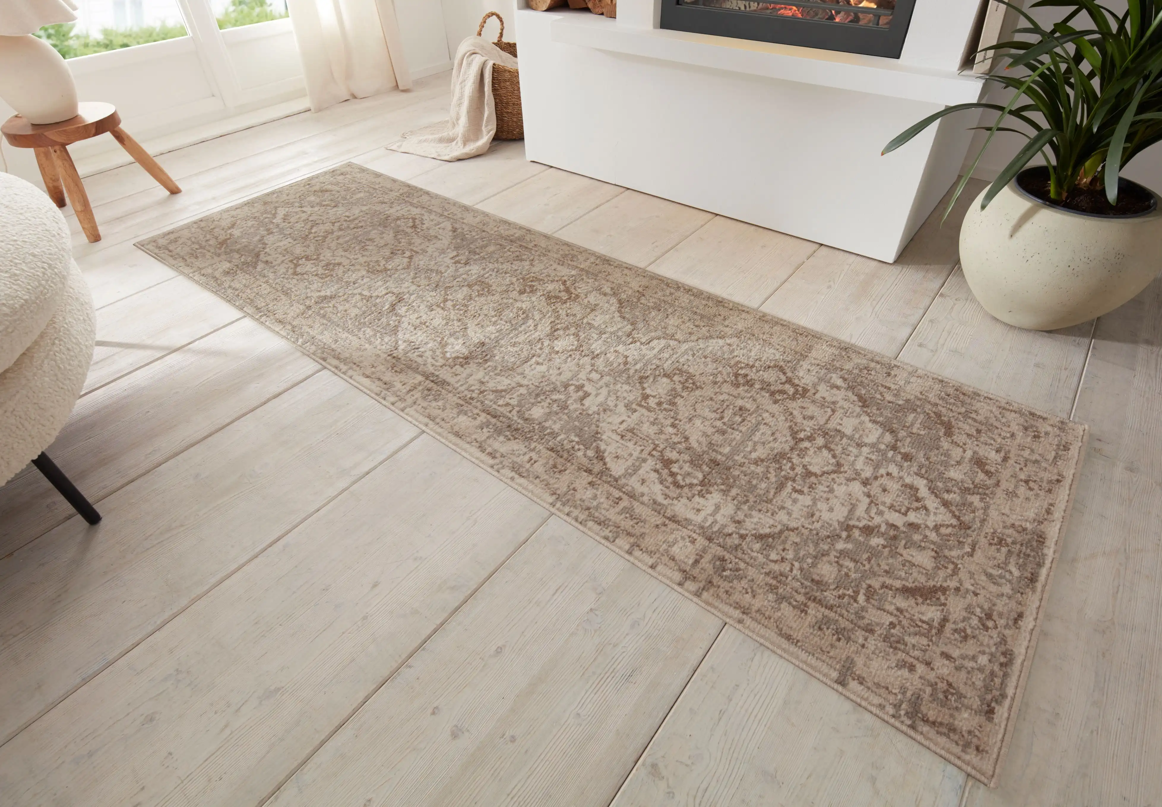 Terrain 105597 Sand Cream Brown Rug - Image 5