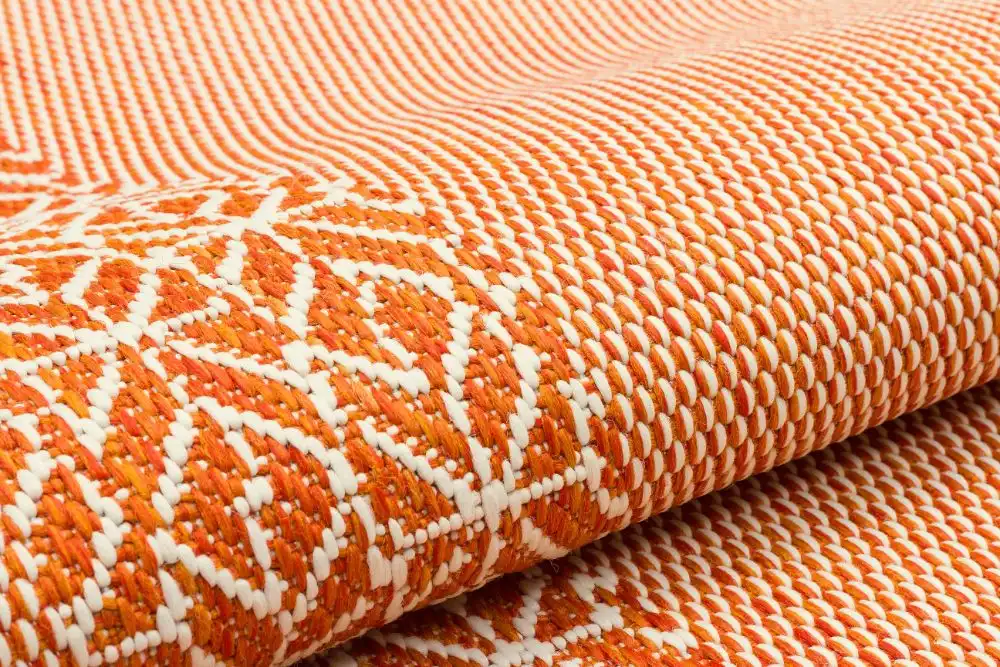 Terrazo TRZ01 Orange Rug - Image 3
