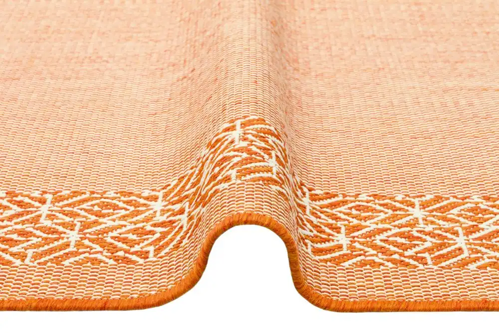 Terrazo TRZ01 Orange Rug - Image 4