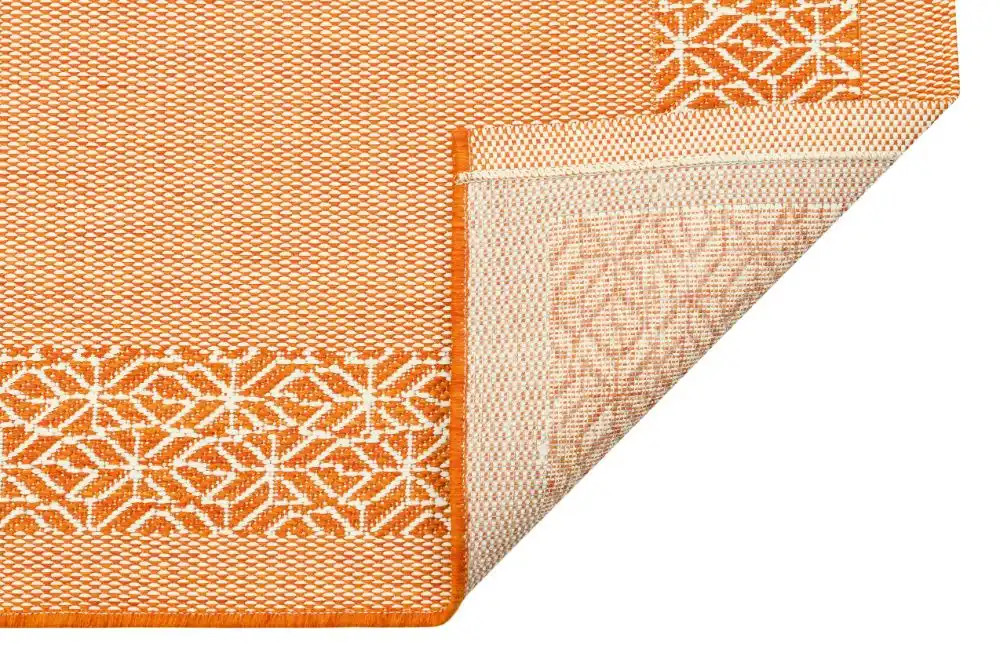 Terrazo TRZ01 Orange Rug - Image 5
